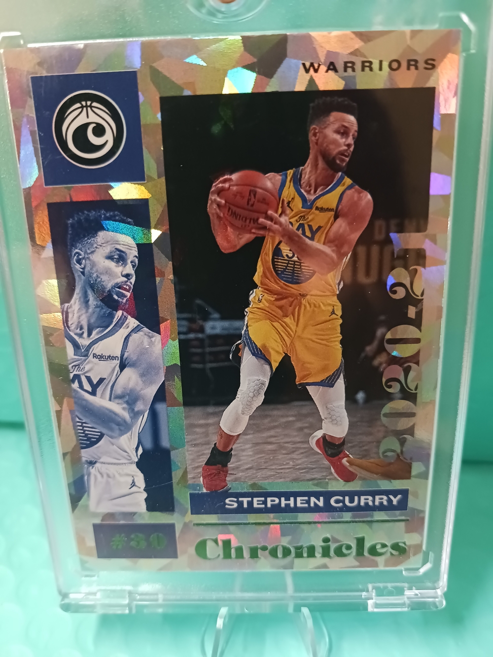 2021-22Panini CHRONICLES STEPHEN CURRY GREEN ICE